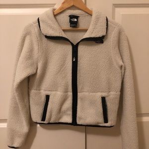 Women’s The North Face Dunraven Sherpa Crop Jacket